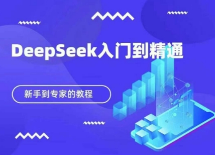 DeepSeek快速从入门到精通，新手的保姆级教程-启原资源站